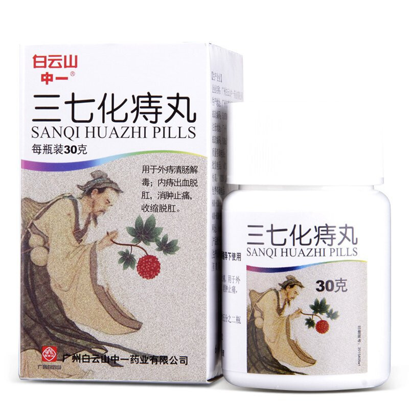 Sanqi Huazhi Pills – Sollievo da Emorroidi e Prolasso Rettale